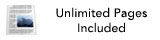 Unlimited Pages Included